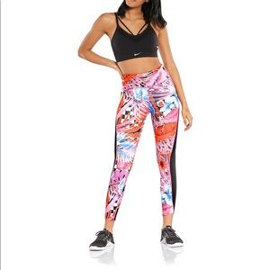 Women's Flower Print Nike Training Leggings